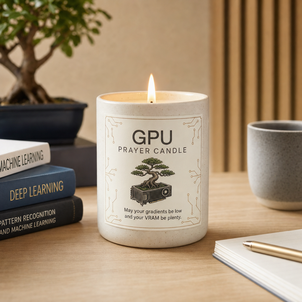 GPU Prayer Candle product photo