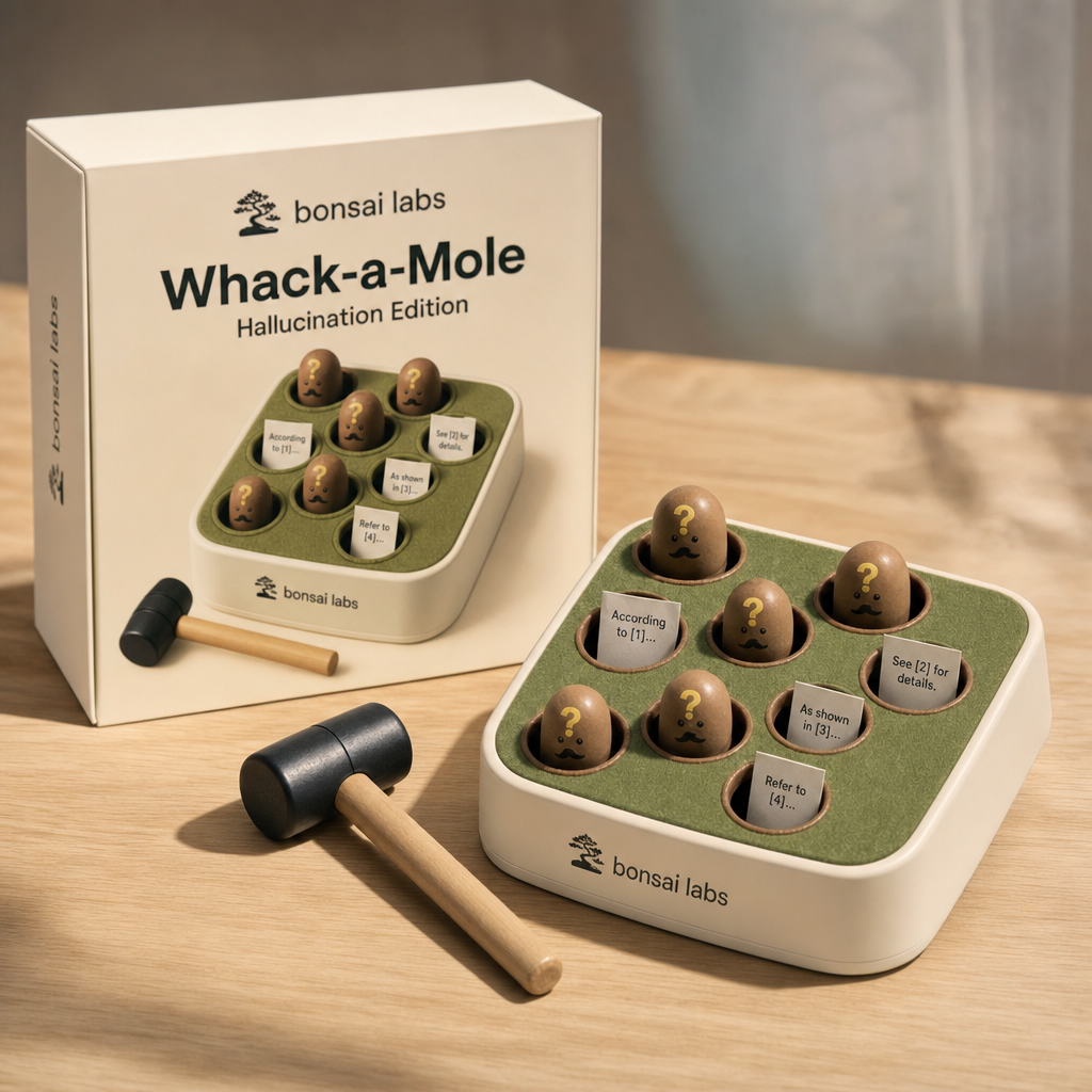 Whack-a-Mole: Hallucination Edition product photo